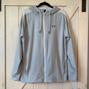 Mens Under Armour Zip Up Sweatshirt